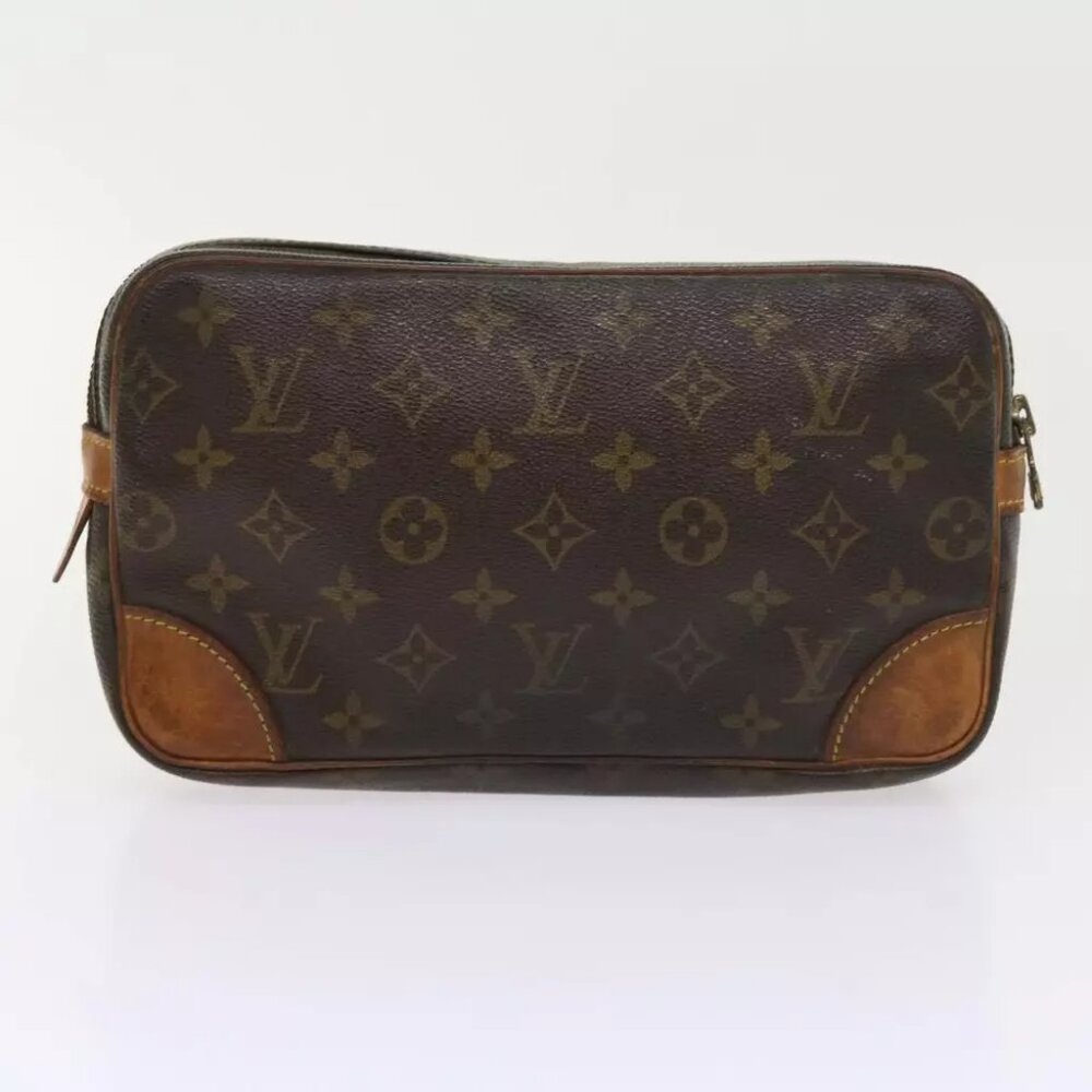 LOUIS VUITTON Monogram Clutch Bag 2Set LV Auth am5127 - Picture 3 of 16